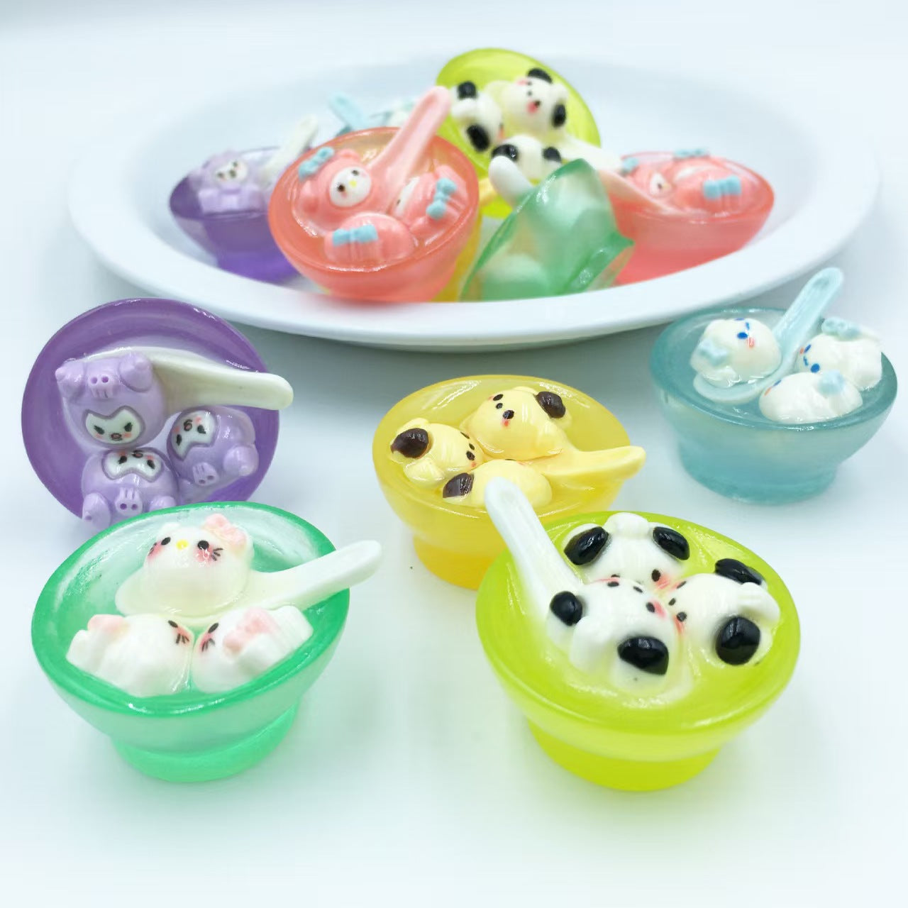 【 Mia】Luminous various Sanrio collection 10 colours card Lucky bags (arrive about 7-12 days)