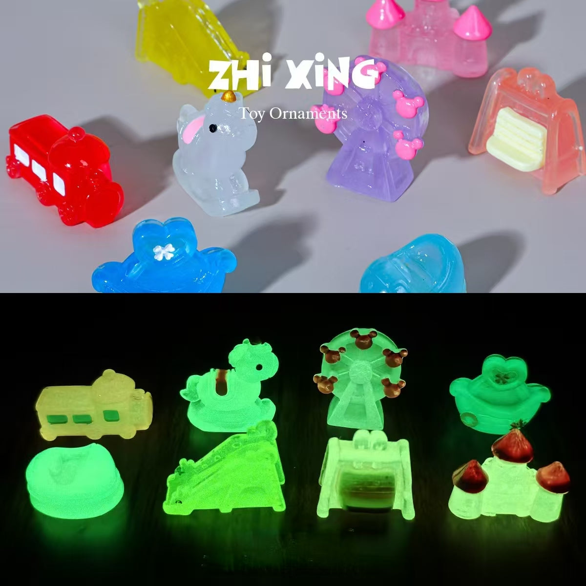 【Mia】Non-Animal Series Carvings 10 colours card Lucky bags (arrive about 7-12 days)