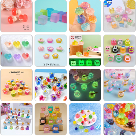 【Mia】Non-Animal Series Carvings 10 colours card Lucky bags (arrive about 7-12 days)