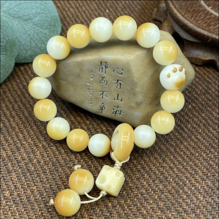 【 Doris 】Natural poojina bracelet Bodhi bracelet (arrive about 7-12 days)