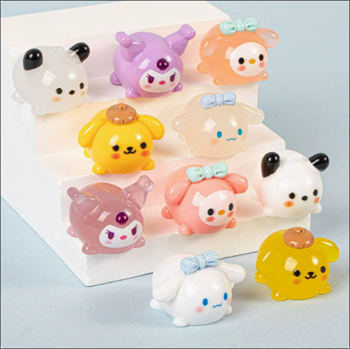 【 Mia】Luminous various Sanrio collection 10 colours card Lucky bags (arrive about 7-12 days)
