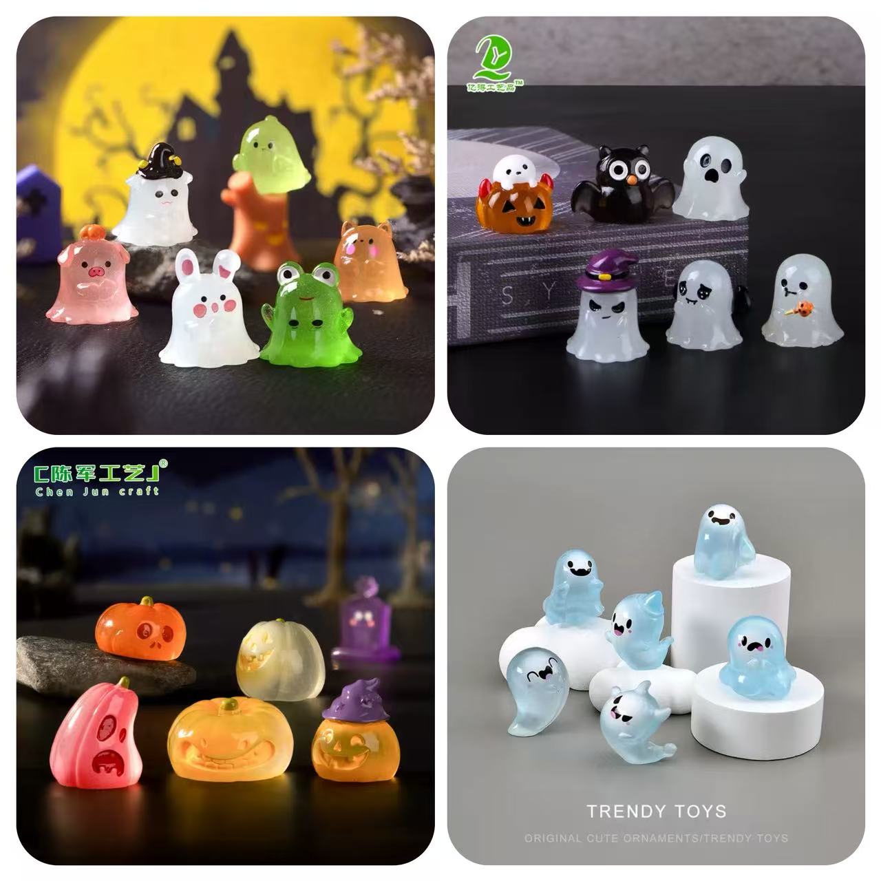 【 Mia 】Luminous Halloween Collection 10 colours card Lucky bags  (arrive about 7-12 days)