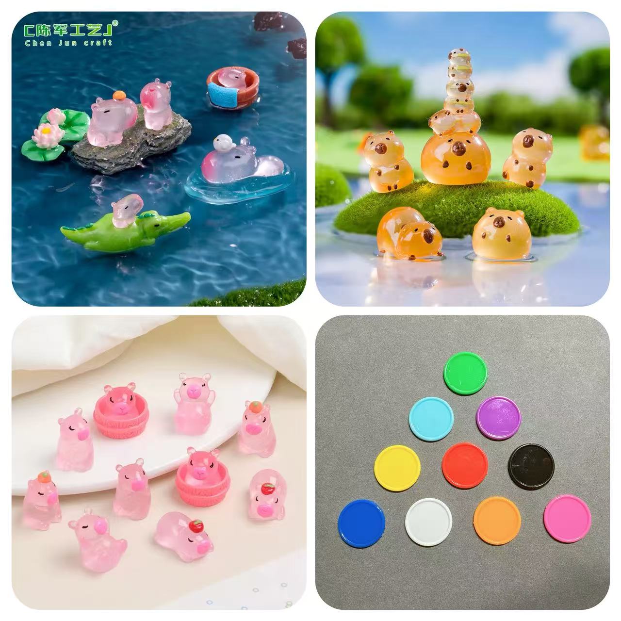 【 Mia 】Animal Series Carvings 10 colours card Lucky bags  (arrive about 7-12 days)