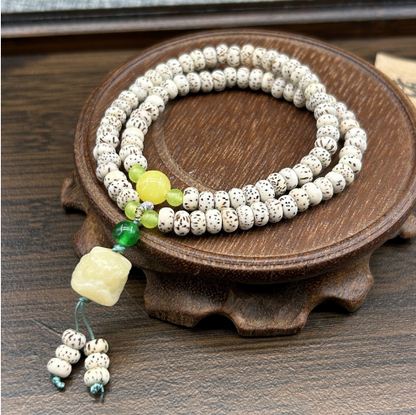 【 Doris 】Natural poojina bracelet Bodhi bracelet    (arrive about 7-12 days)