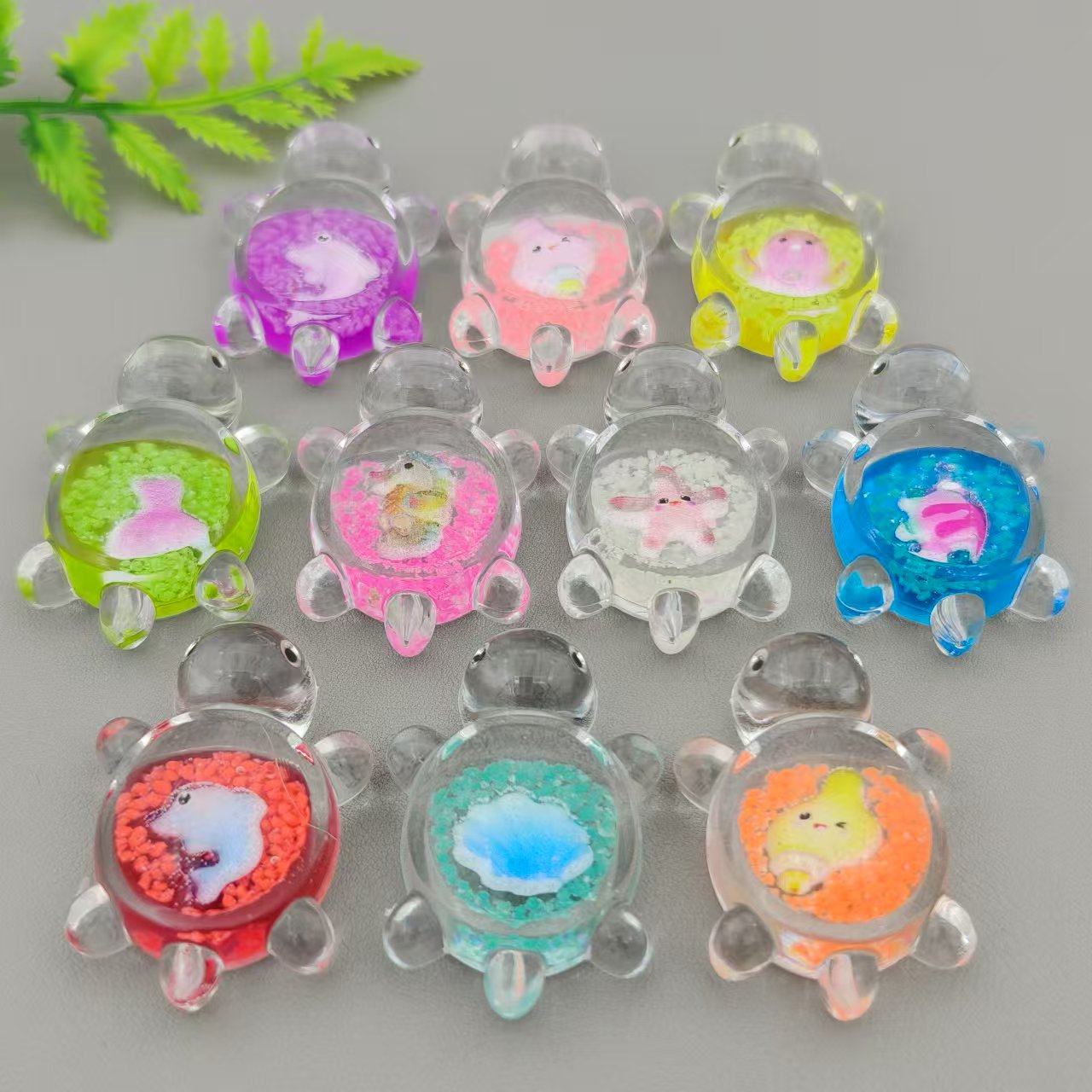 【Mia】  Luminous Turtles&Tortoise collection 10 colours card lucky bags ( arrive about 7-12 days )