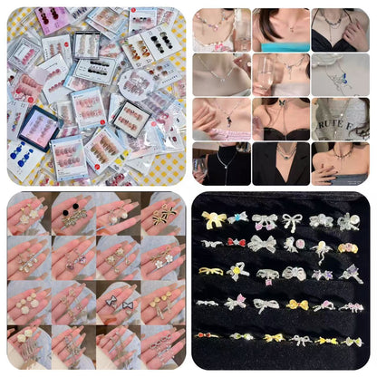 【Doris】Necklace   ·  Nails   ·  Earring  ·  Ring   Lucky  bags    (arrive about 7-12 days)
