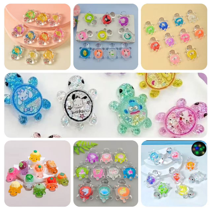 【Mia】  Luminous Turtles&Tortoise collection 10 colours card lucky bags ( arrive about 7-12 days )