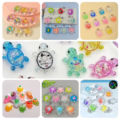 【Mia】  Luminous Turtles&Tortoise collection 10 colours card lucky bags ( arrive about 7-12 days )