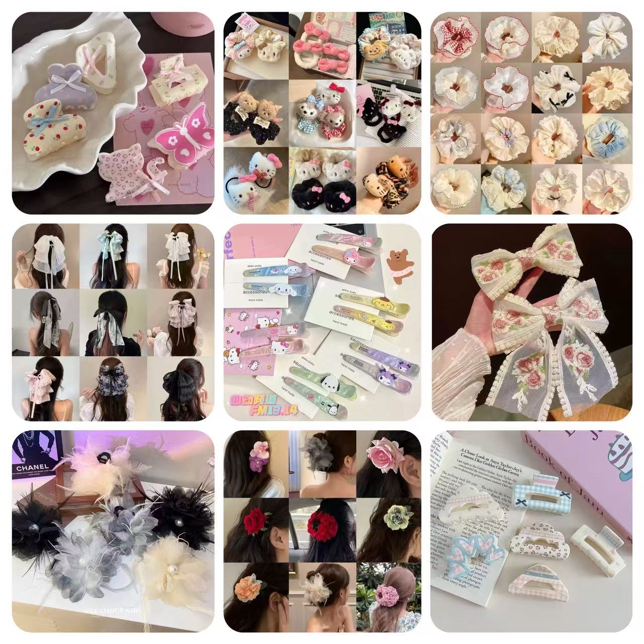 【 Doris 】Hair accessory  lucky  bags    (arrive about 7-12 days)