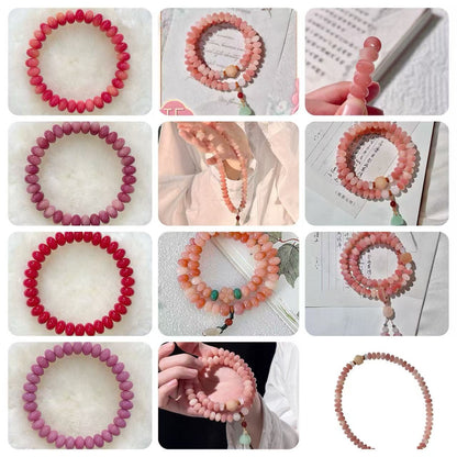 【 Doris 】Natural poojina bracelet Bodhi bracelet    (arrive about 7-12 days)