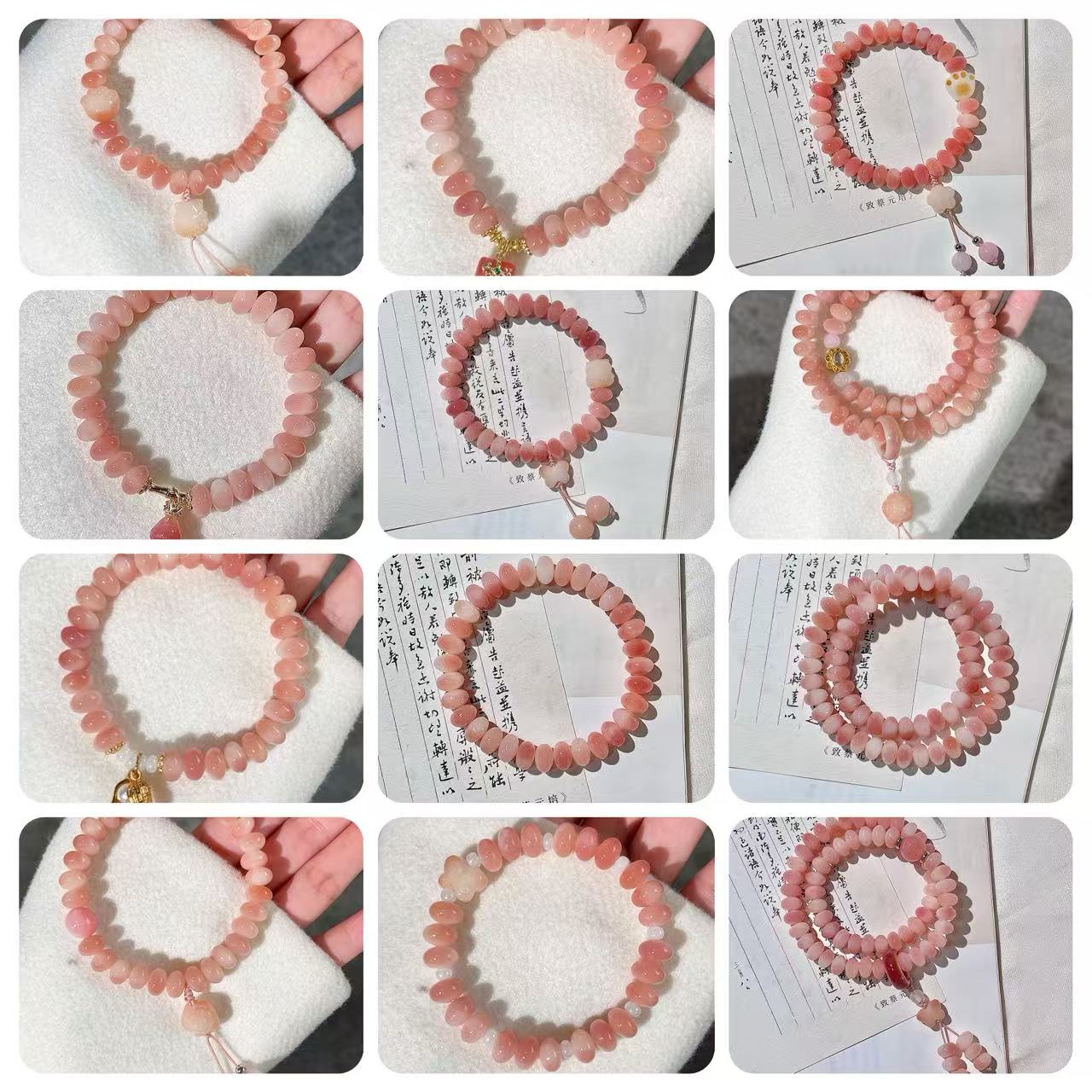 【 Doris 】Natural poojina bracelet Bodhi bracelet    (arrive about 7-12 days)
