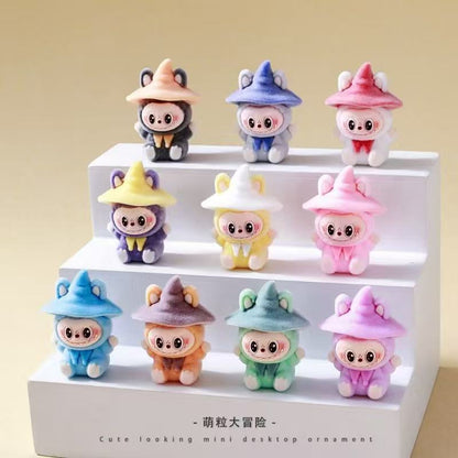【Mia】Labubu Carving 10 colours card Lucky bags Collection (arrive about 7-12 days)