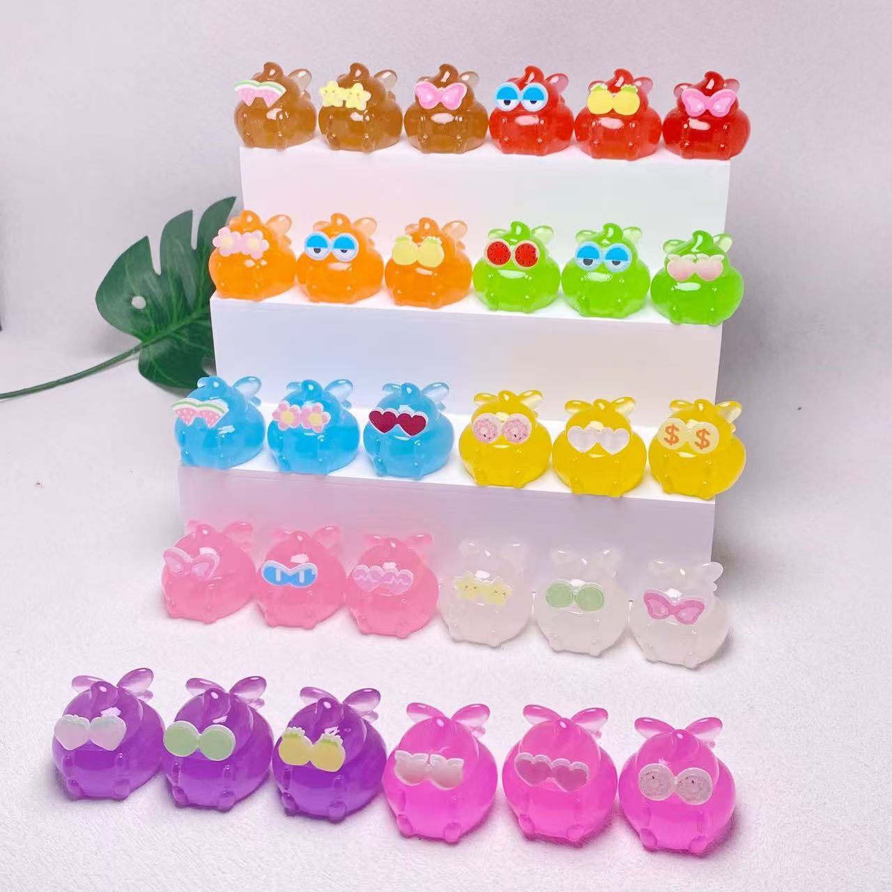 【Mia】Non-Animal Series Carvings 10 colours card Lucky bags  (arrive about 7-12 days)