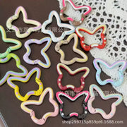 Butterfly spring buckle   5 pcs
