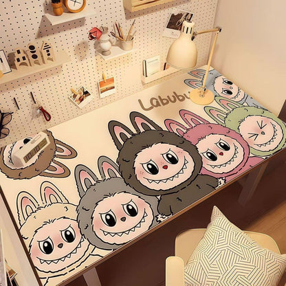 【Mia】Labubu Cartoon Desk Mat (arrive about 7-12 days)