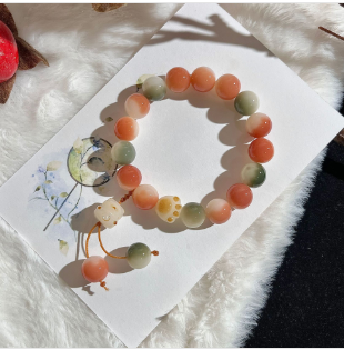 【 Doris 】Natural poojina bracelet Bodhi bracelet    (arrive about 7-12 days)