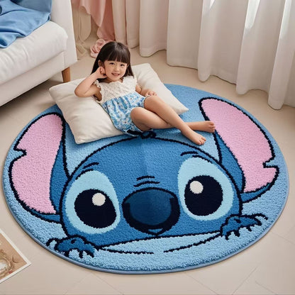 【Vivi】Stitch Plush Ground Mat (arrive about 7-12 days)