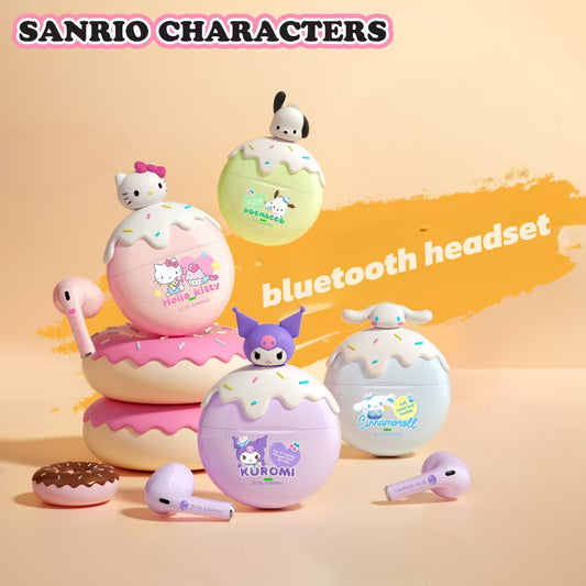 【Vivi】Sanrio Creamy Bluetooth Earphones (arrive about 15 days)