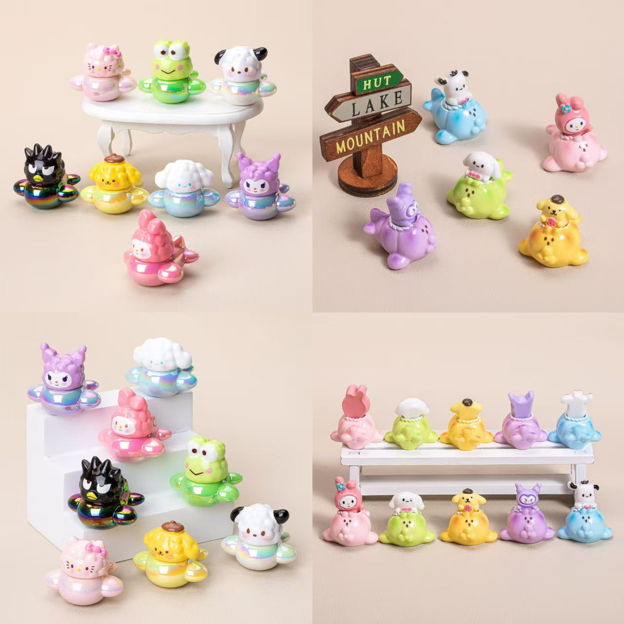【 Mia】Luminous various Sanrio collection 10 colours card Lucky bags  (arrive about 7-12 days)