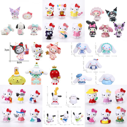 【 Mia】Luminous various Sanrio collection 10 colours card Lucky bags  (arrive about 7-12 days)