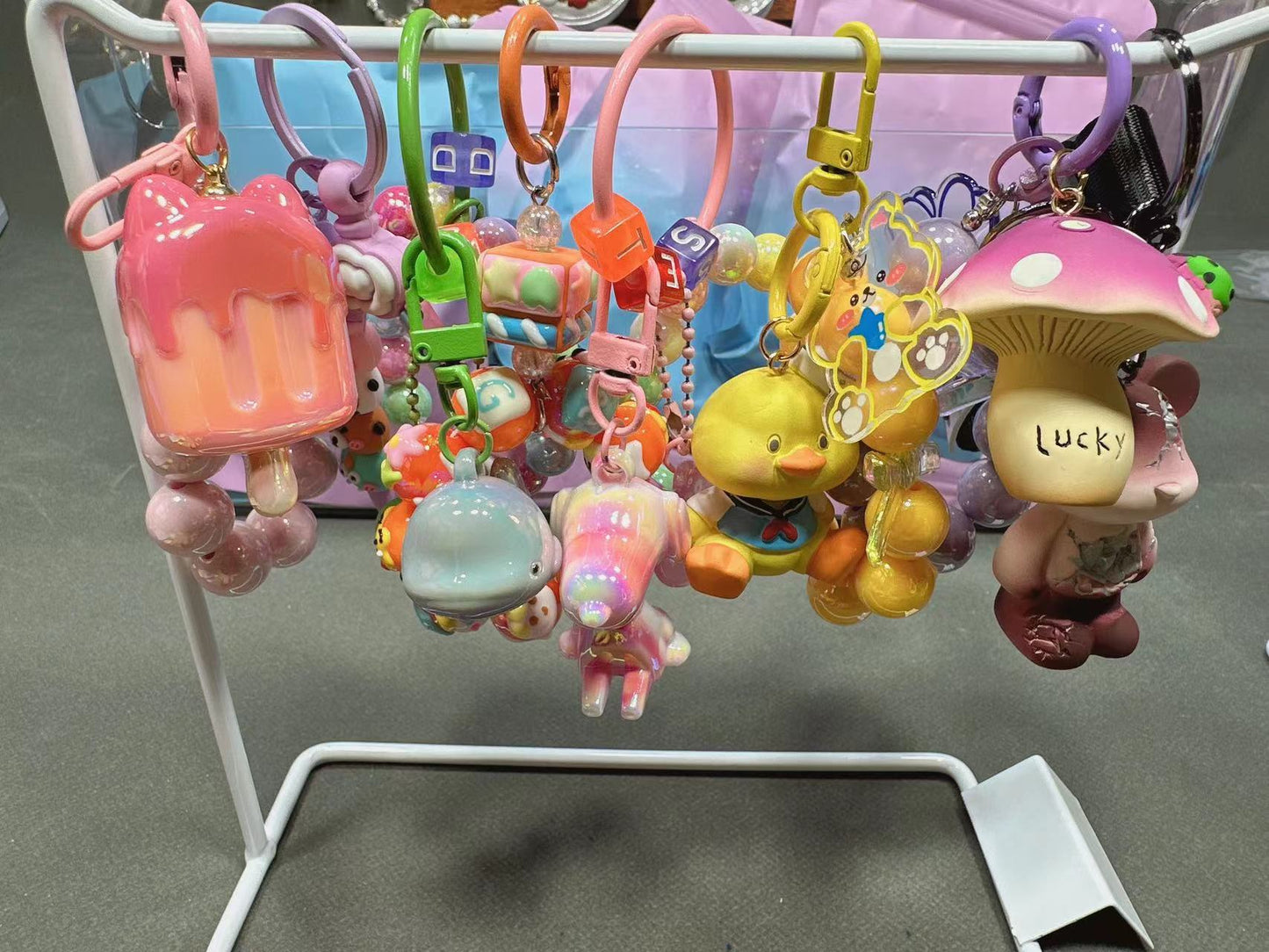 【 Doris 】Key &phone chain and long chain  lucky bags   (arrive about 7-12 days)
