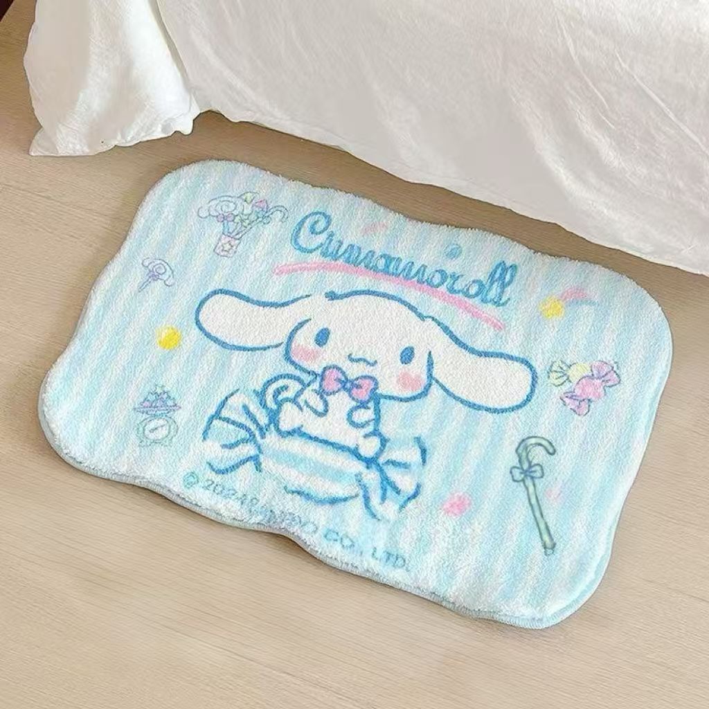 【Vivi】Sanrio Plush Ground Mat (arrive about 7-12 days)
