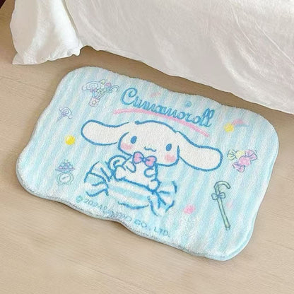 【Vivi】Sanrio Plush Ground Mat (arrive about 7-12 days)