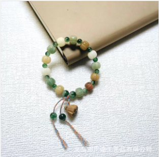 【 Doris 】Natural poojina bracelet Bodhi bracelet    (arrive about 7-12 days)