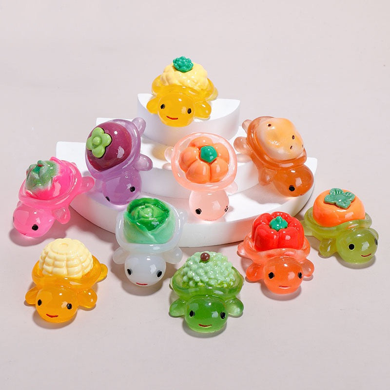 【Mia】  Luminous Turtles&Tortoise collection 10 colours card lucky bags ( arrive about 7-12 days )