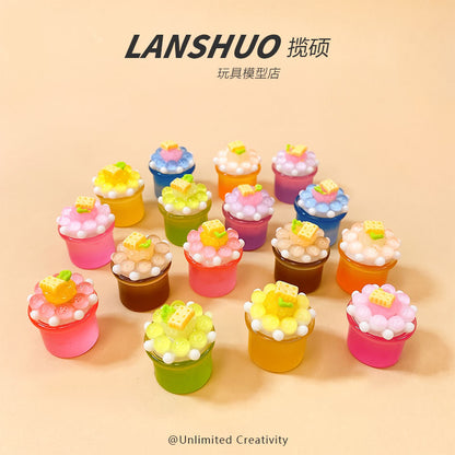 【Mia】Non-Animal Series Carvings 10 colours card Lucky bags  (arrive about 7-12 days)
