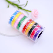 colours elastic thread 10 pcs