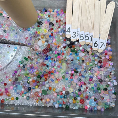 【 Doris 】【 +1 Scoop 】 Luminous Carving Mix & Bead Mix Lucky Scoop   (arrive about 7-12 days)