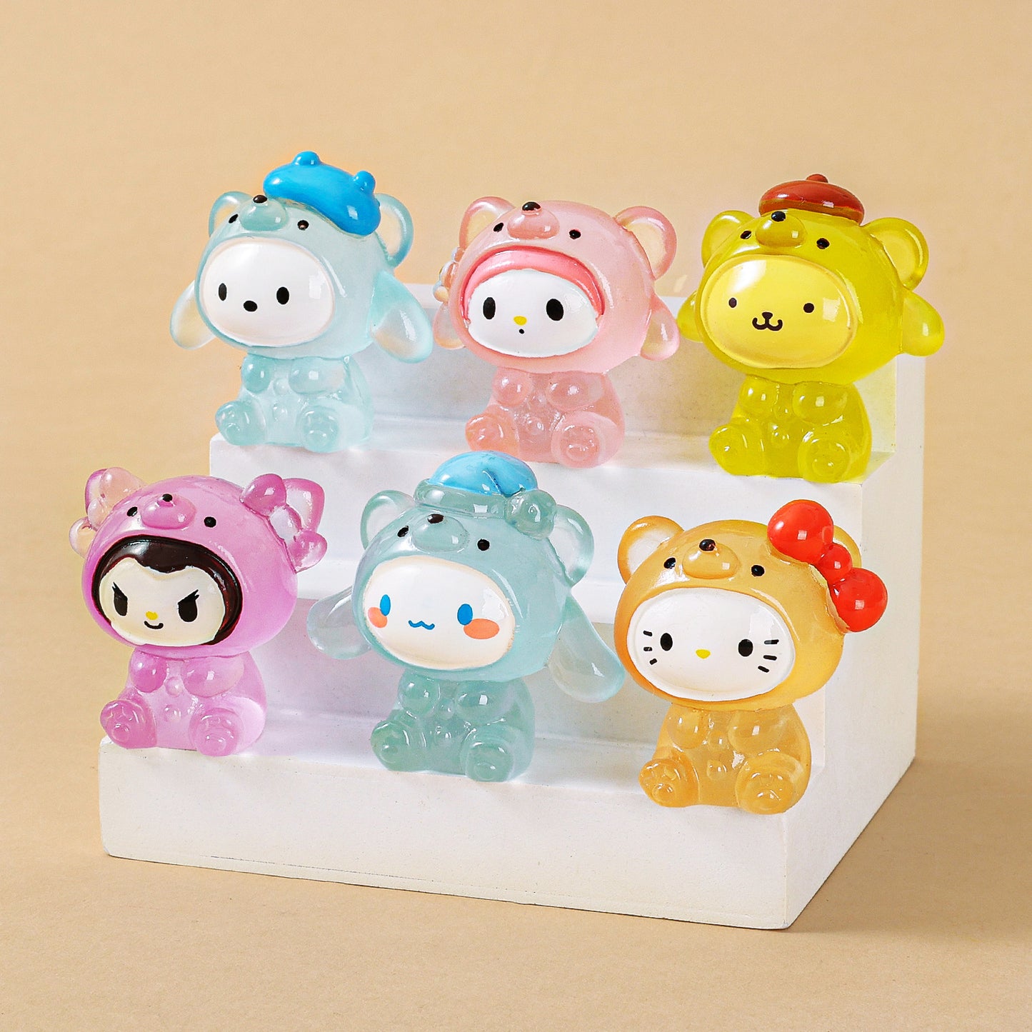 【 Mia】Luminous various Sanrio collection 10 colours card Lucky bags  (arrive about 7-12 days)