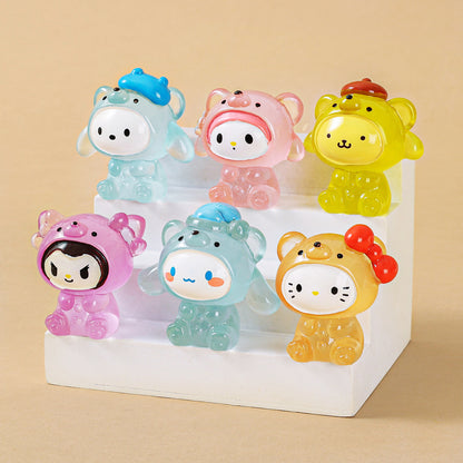 【 Mia】Luminous various Sanrio collection 10 colours card Lucky bags  (arrive about 7-12 days)