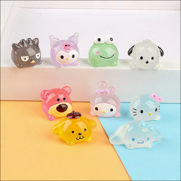 【 Mia】Luminous various Sanrio collection 10 colours card Lucky bags  (arrive about 7-12 days)