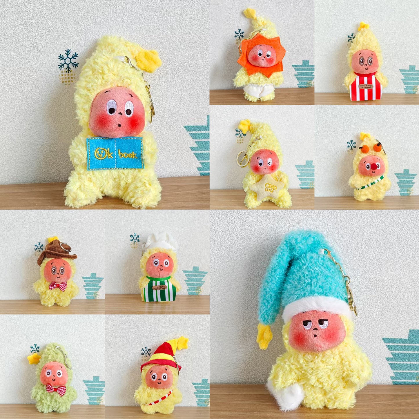 【 Vivi 】Various small plush toys    (arrive about 7-12 days)