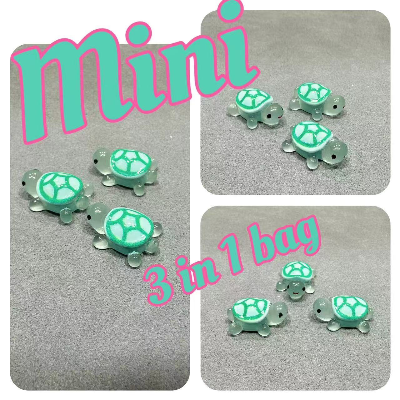 【Mia】  Luminous Turtles&Tortoise collection 10 colours card lucky bags ( arrive about 7-12 days )