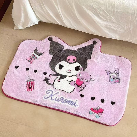 【Mia】Sanrio Plush Ground Mat (arrive about 7-12 days)