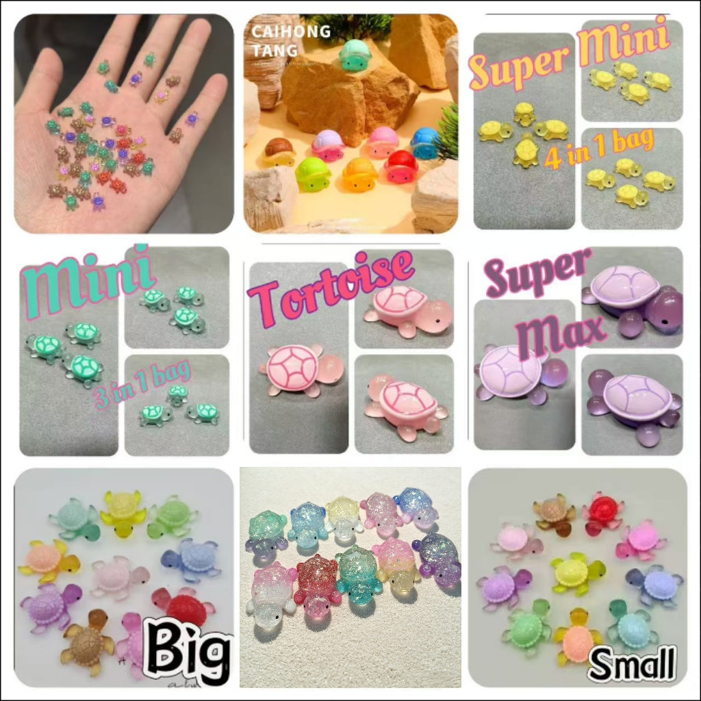 【Mia】  Luminous Turtles&Tortoise collection 10 colours card lucky bags ( arrive about 7-12 days )
