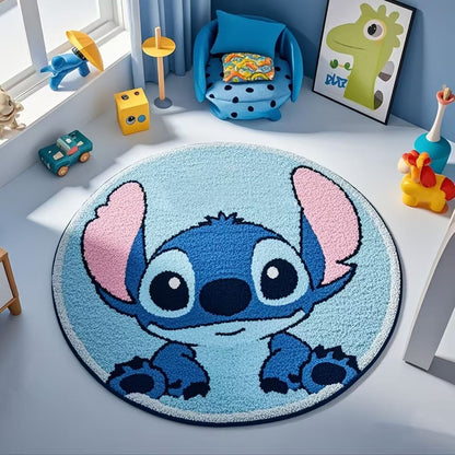 【Vivi】Stitch Plush Ground Mat (arrive about 7-12 days)