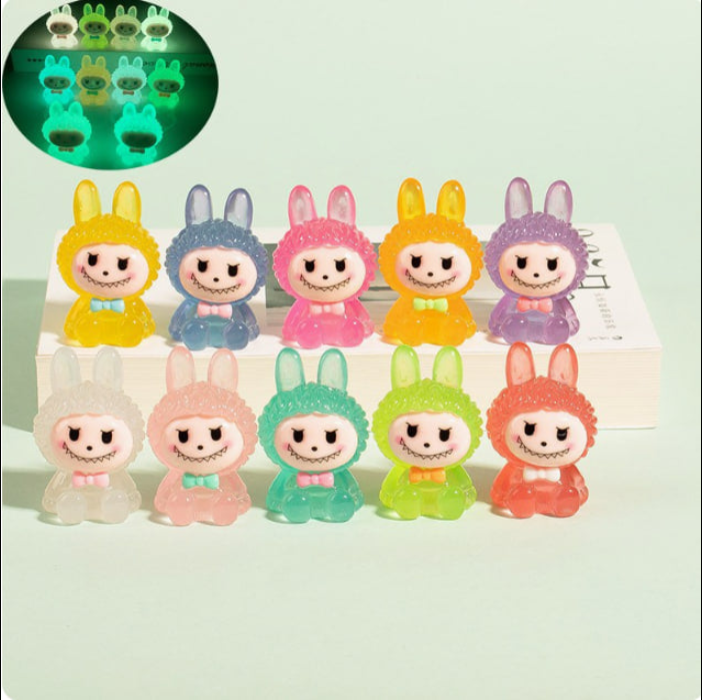 【Mia】Labubu Carving 10 colours card Lucky bags Collection (arrive about 7-12 days)