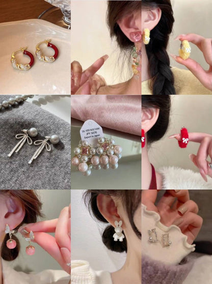 【Doris】Necklace   ·  Nails   ·  Earring  ·  Ring   Lucky  bags    (arrive about 7-12 days)