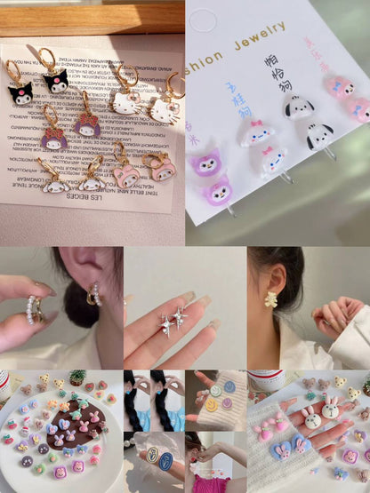 【Doris】Necklace   ·  Nails   ·  Earring  ·  Ring   Lucky  bags    (arrive about 7-12 days)