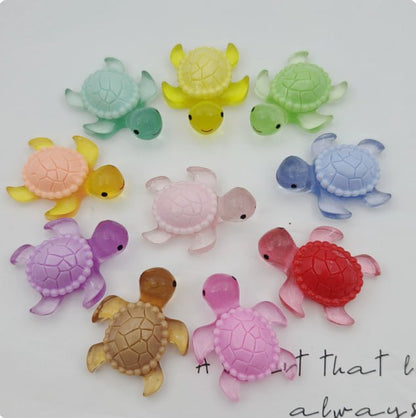 【Mia】  Luminous Turtles&Tortoise collection 10 colours card lucky bags ( arrive about 7-12 days )