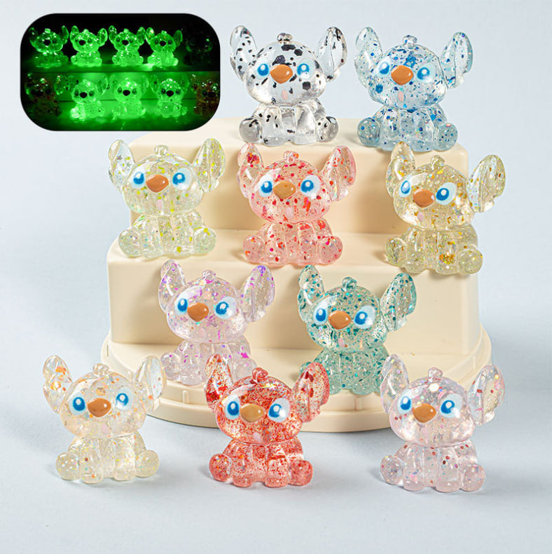 【Mia】Stitch carving collection 10 colours card Lucky bags  (arrive about 7-12 days)