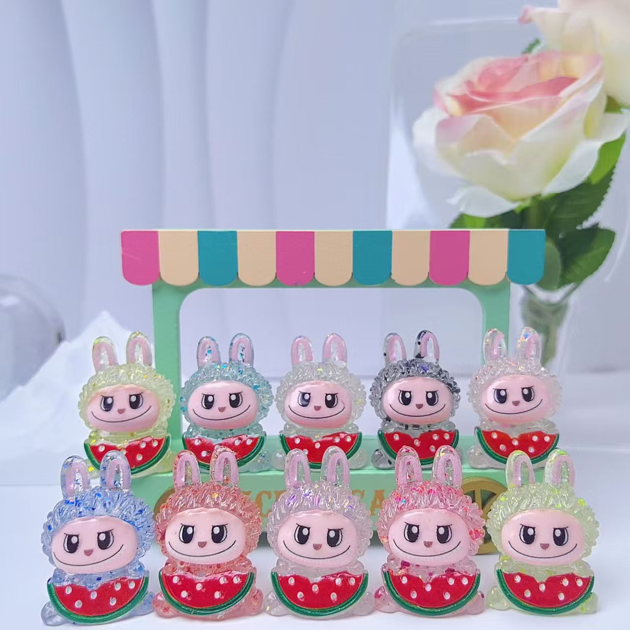 【Mia】Labubu Carving 10 colours card Lucky bags Collection (arrive about 7-12 days)